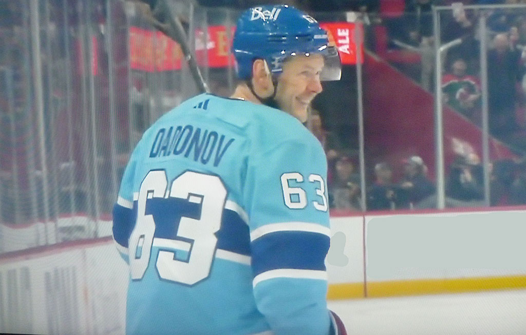 Dadonov célèbre son 1er but avec les Canadiens
