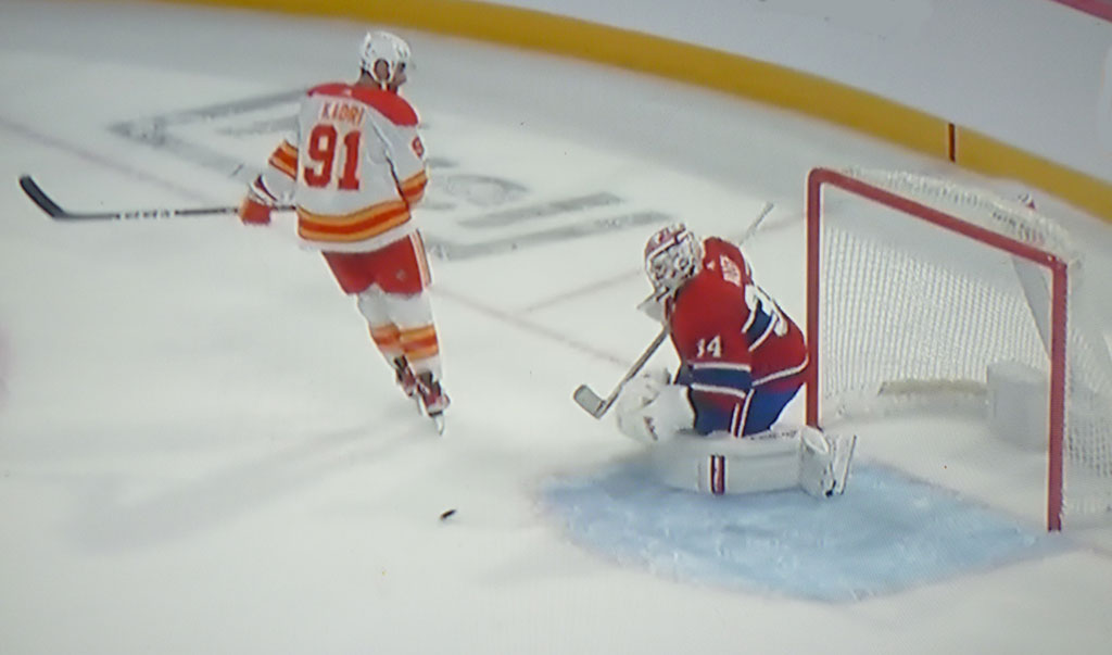 Le héros du match stoppe Kadri pour donner la victoire au Canadien