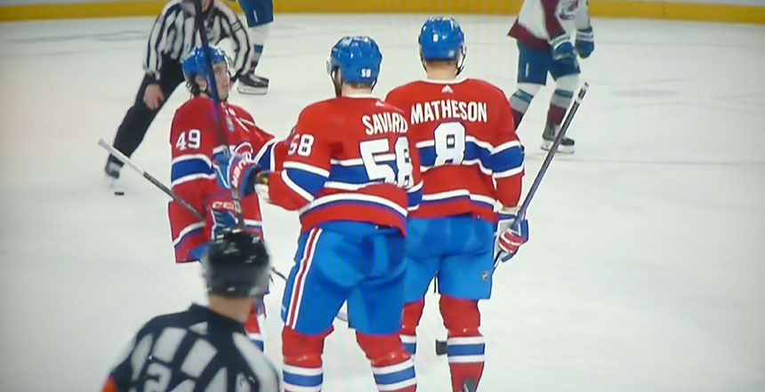 Un rare moment de réjouissance pour le Canadien