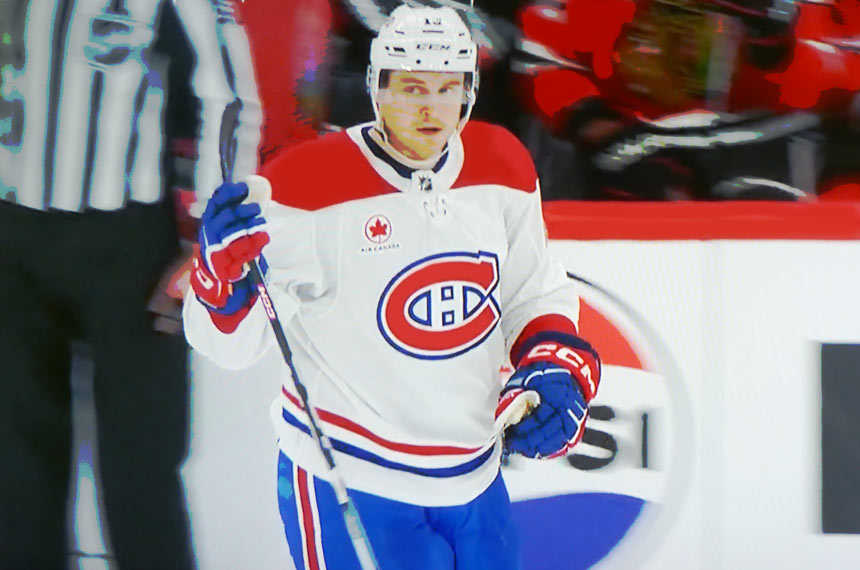 Mitchell Stephens, #13 Canadiens de Montréal, Illustration