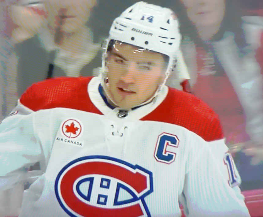 Nick Suzuki, capitaine de Canadiens de Montréal - Illustration